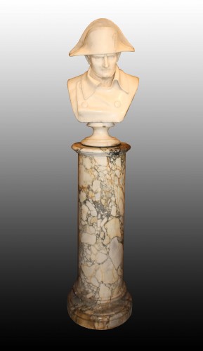 Buste de l'Empereur attribué à Claude Ramey (1754 - 1838) - Sculpture Style 