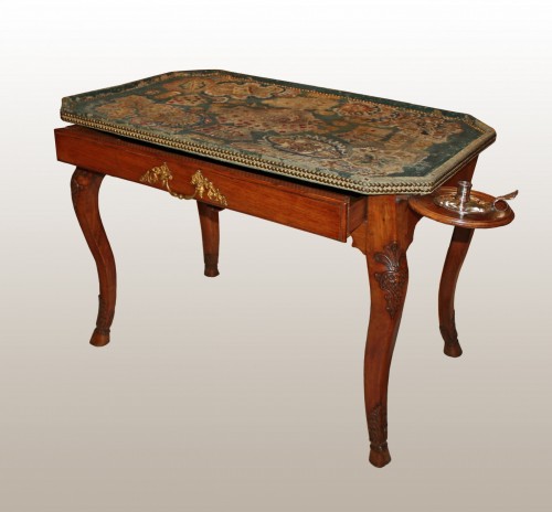 French 18th century  Trompe l&#039;Oeil Games Table - 