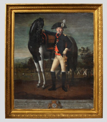 18th century - Portrait of Charles-Alexandre-Anne, Baron de Cheux du Repas