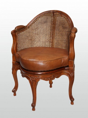 18th century - Cabinet Armchair by Etienne Meunier