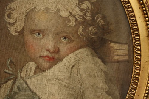 Tapestry & Carpet  - Fine tapestry portrait of &quot;Le Petit Boudeur