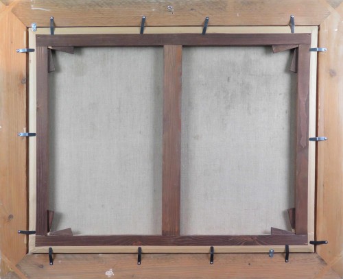 Barges at &quot;Pré aux Loups&quot; - Pierre DUMONT (1884-1936) - Paintings & Drawings Style 