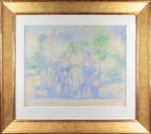 Le retour du Marché - Charles ANGRAND (1854 - 1926)