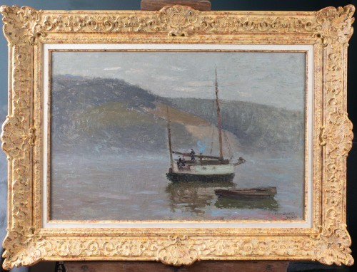 Gribane au Val-de-La-Haye - Joseph DELATTRE (1858-1912) - Tableaux et dessins Style 
