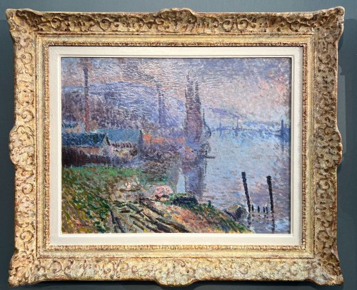 Banks of the Seine at Le Pré aux Loups - Robert Antoine Pinchon (1886-1943) - Paintings & Drawings Style 