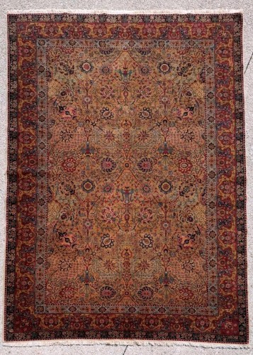 Grand Tapis Hereke en laine vers 1930