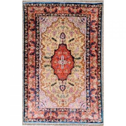 Tapis Ghoum signé Atelier Impérial année 1960