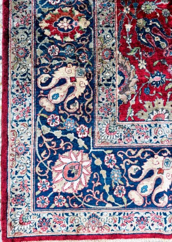 Tapis Kachan-Dabir tout soie, Iran - 