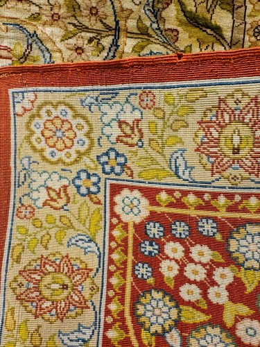 Tapis Hereke en soie – Turquie, vers 1960 - 