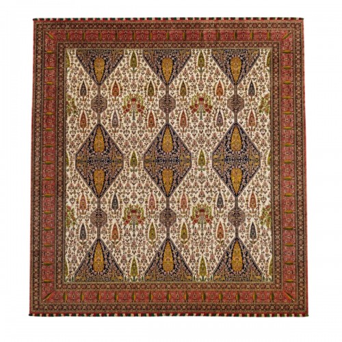 taTapisis Bidjar en soie – Perse époque du Shah