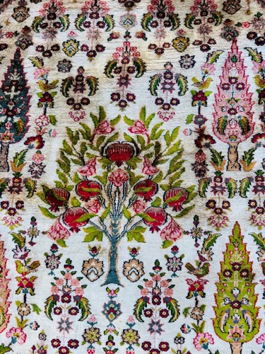 taTapisis Bidjar en soie – Perse époque du Shah - Tapisserie & Tapis Style 