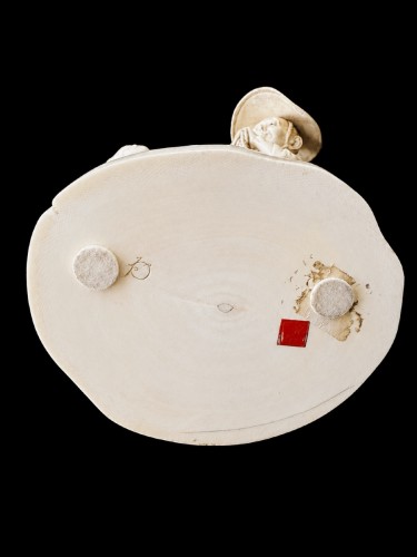 XIXe siècle - Okimono en ivoire monobloc – japon époque meiji (1868-1912)