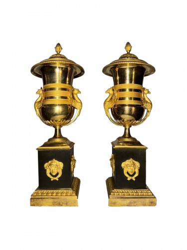 Pair of perfume burners, Empire period