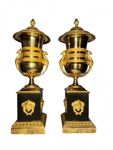 19th century - Pair of perfume burners, Empire period