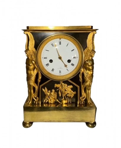 Empire period clock