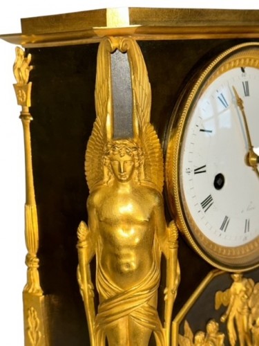 Antiquités - Empire period clock