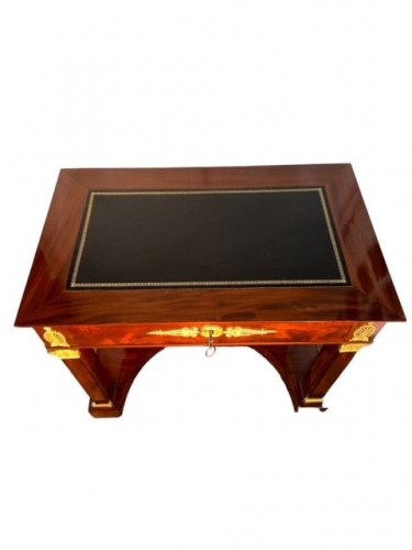 Empire period mahogany writing table - 