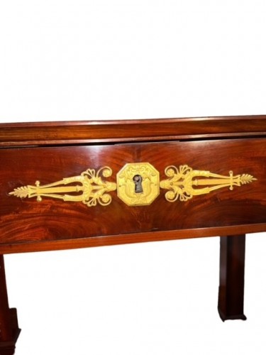 Empire - Empire period mahogany writing table