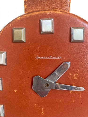 Horlogerie Pendule - Jaeger LeCoultre - Pendulette Etrier vers 1935