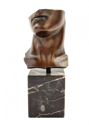 Portrait d’homme - Igor Mitoraj (1944-2014) - Sculpture Style Années 50-60