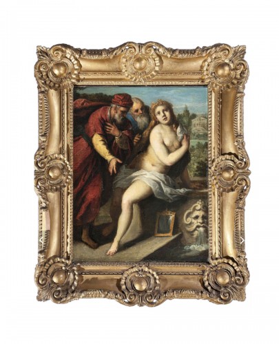 Suzanne et les vieillards - Jacopo NEGRETI dit PALMA il GIOVANE (1544 - 1628)