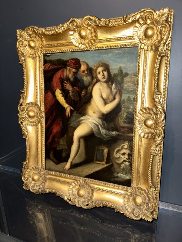 Suzanne et les vieillards - Jacopo NEGRETI dit PALMA il GIOVANE (1544 - 1628) - Galerie de Cicco