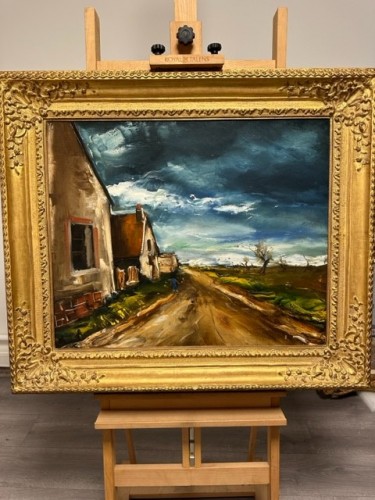 Maurice de VLAMINCK (1876-1958) - Le matin d'été - Tableaux et dessins Style 