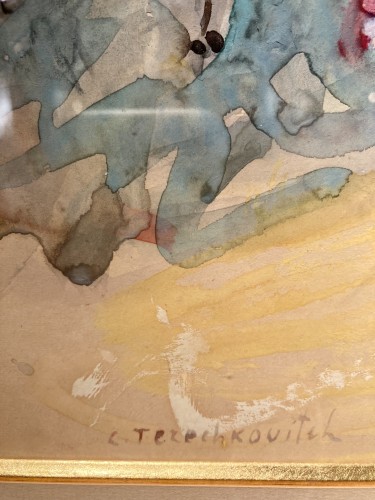 Constantin Terechkovitch (1902-1978) La Corrida - Galerie de Cicco
