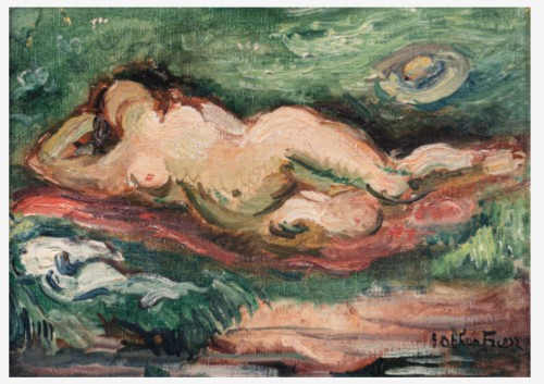 Othon FRIESZ (1879-1949) - Sleeping Bather, 1941