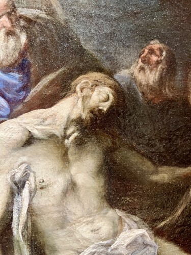 Antiquités - Mise au tombeau, attribué à Franz Anton Maulbertsch (1724 - 1796 )