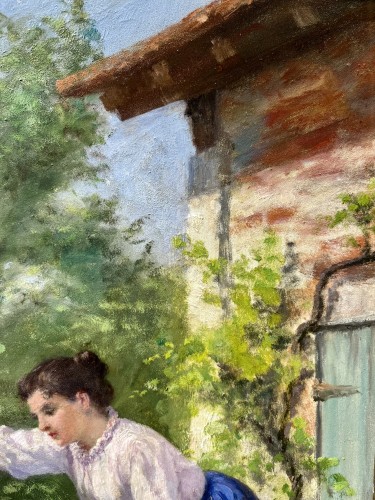  - Charles Edouard Frere (1837-1894) - L'Ane scellé