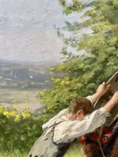 Antiquités - Charles Edouard Frere (1837-1894) - L'Ane scellé