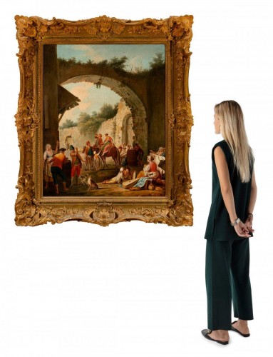 Scène populaire, vers 1770 - Pietro FABRIS (1740 à 1792) - Galerie de Cicco
