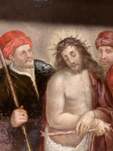 Christ aux outrages - École du Nord XVIIe siècle - 