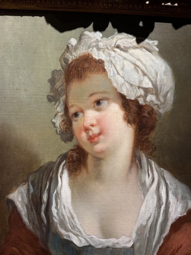 Portrait de jeune fille, attribué à Hortense Haudebourt-Lescot (1784-1845)  