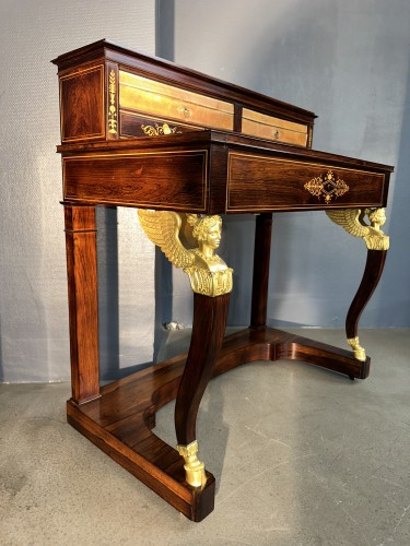 Bureau à gradins d’époque Charles X - Mobilier Style Restauration - Charles X