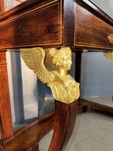 Mobilier Bureau et Secrétaire - Bureau à gradins d’époque Charles X