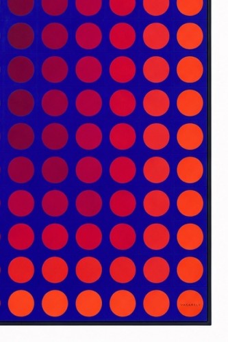 Victor Vasarely (1906-1997) - CTA 24, 1965 - Tableaux et dessins Style Années 50-60