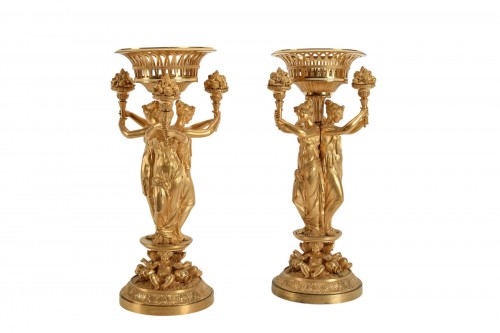Paire de candélabres en bronze - Pierre-Philippe Thomire (1751–1843)