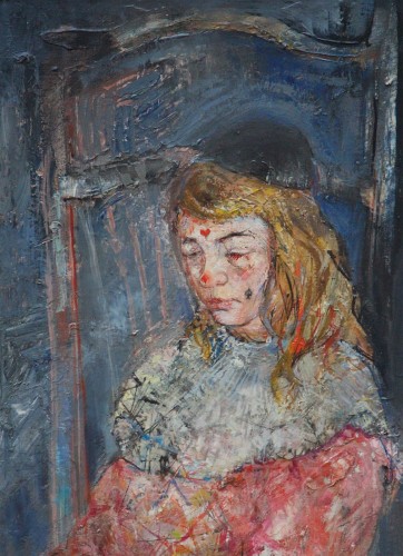 Jean Commère (1920-1986) - La Clownesse - Paintings & Drawings Style 50