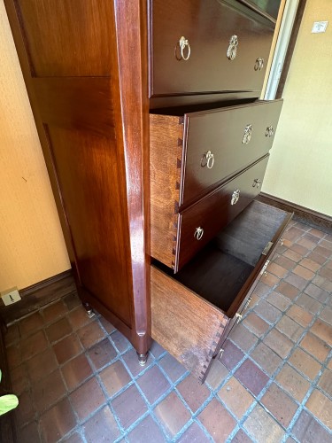 Large chest of drawer, Stamped  Canabas - Furniture Style Louis XVI