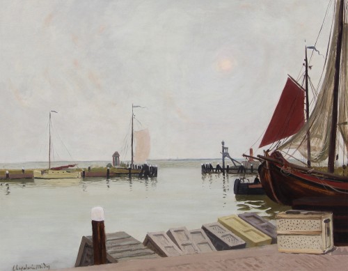 Roger Chapelain-Midy (1904-1992) - Volendam, 1955