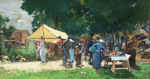 La fête de la Saint Jean - Paul Louis MARTIN DES AMOIGNES (1850-1925)