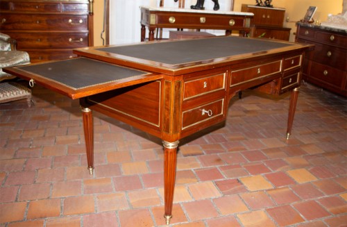 Louis XVI - Louis XVI Period Flat Desk, Stamped By Joseph Stockel