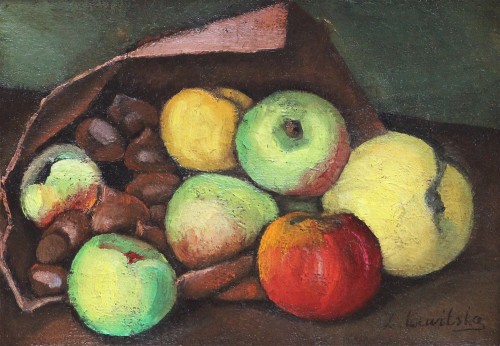 Sonia LEWITSKA (1880-1937) - Still life with apples