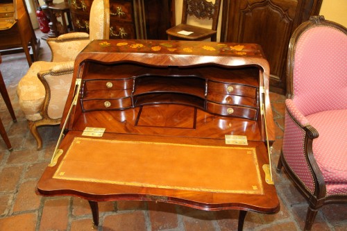 Louis XV - Bureau de pente d’époque Louis XV, estampillé, Antoine Mathieu Criard