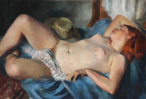 Roger Chapelain-Midy (1904-1992) Le repos du modèle