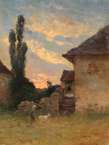 Louis Alexandre Bouché (1838-1911) - Bergère à Luzancy