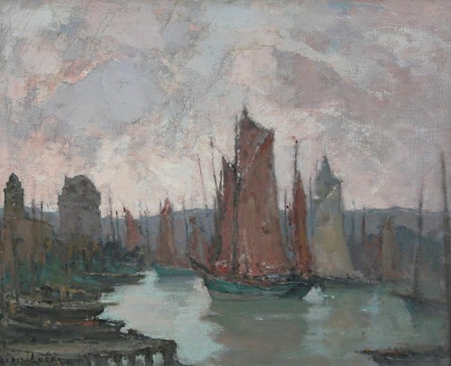 Louis Marie Désiré-Lucas (1869-1949) - The Red Sails