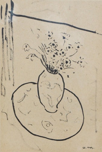 Albert Marquet  (1875-1947) - Bouquet of flowers - 